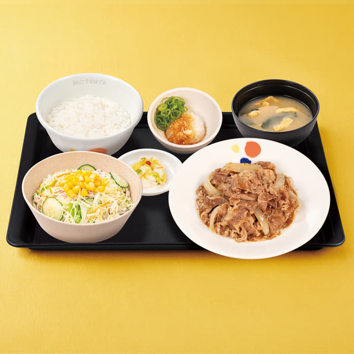 特盛鬼おろしポン酢牛皿定食