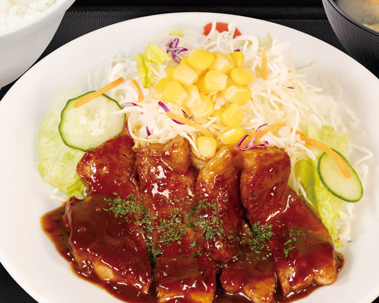 トンテキ定食