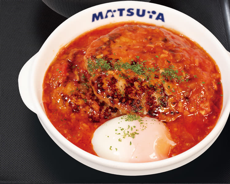 うまトマハンバーグ定食