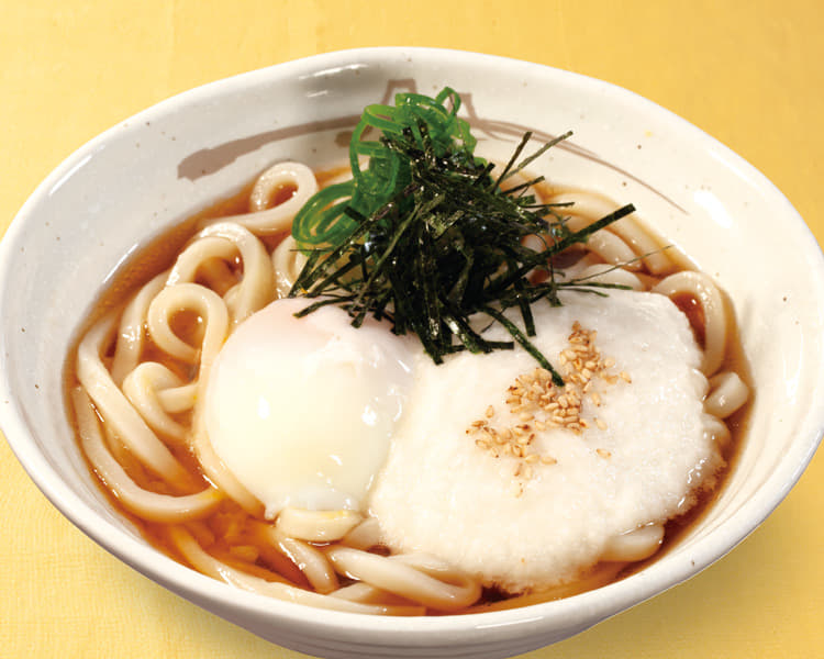 ぶっかけとろたまうどん