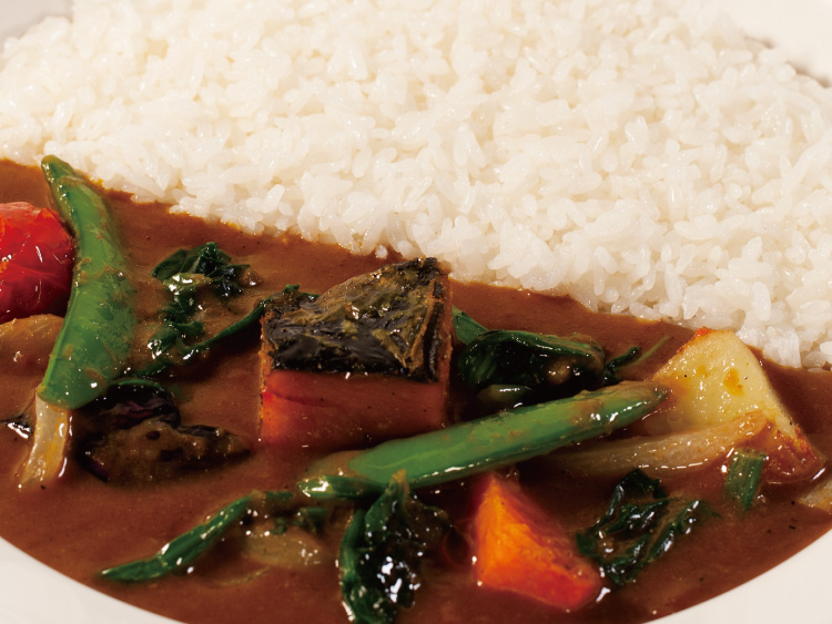 8種の野菜カレー