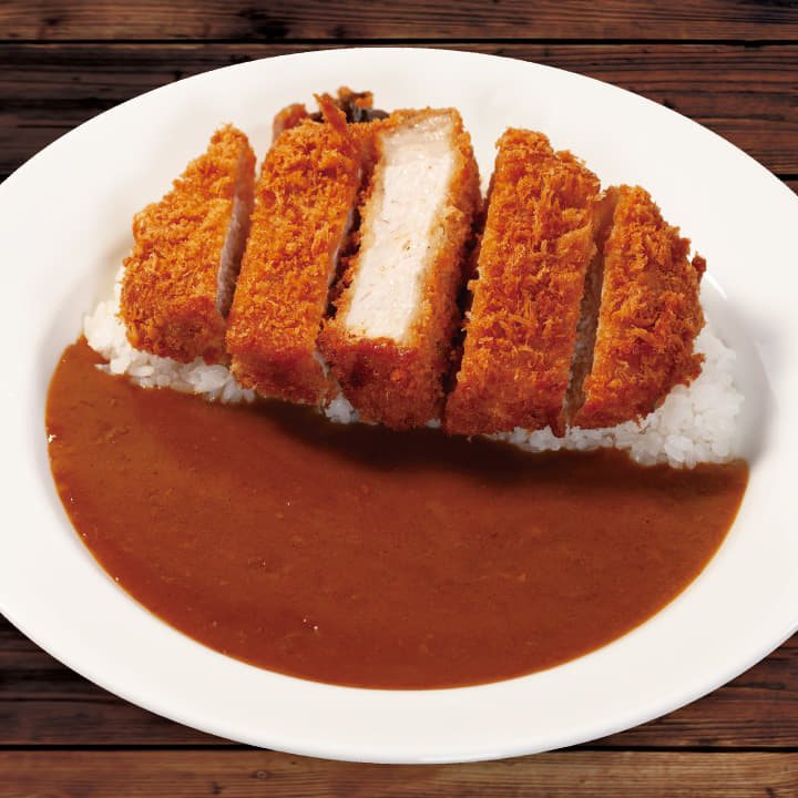 超厚切りロースかつカレー