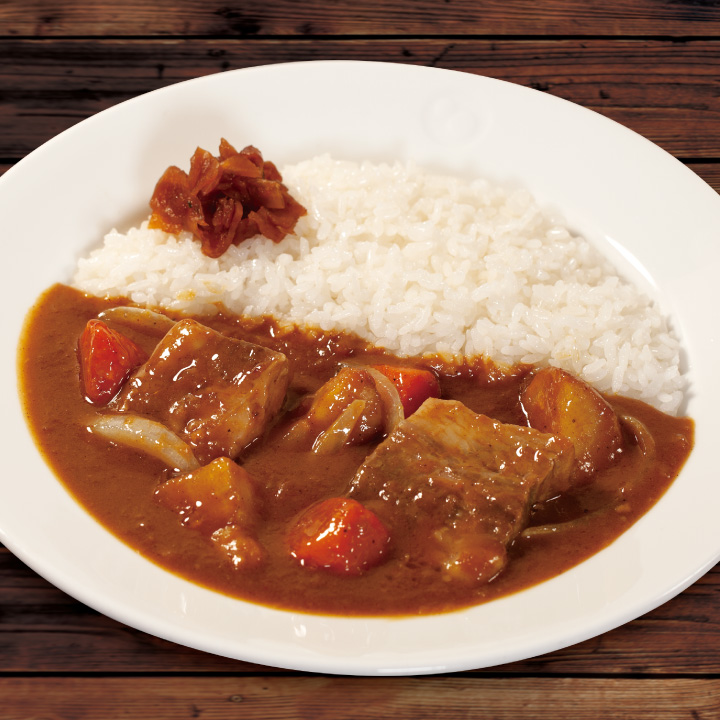 ごろごろ野菜カレー（トッピングビーフ）