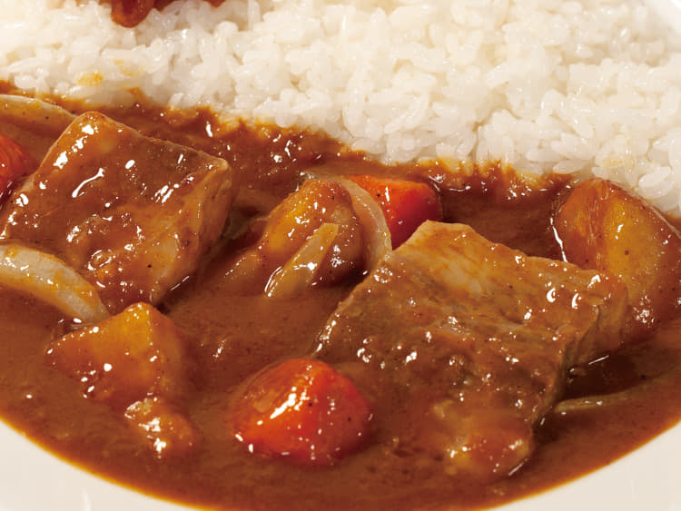 ごろごろ野菜カレー（トッピングビーフ）