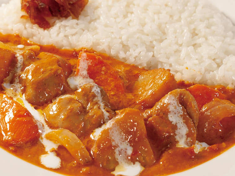 ごろごろ野菜バターチキンカレー(トッピングチキン)