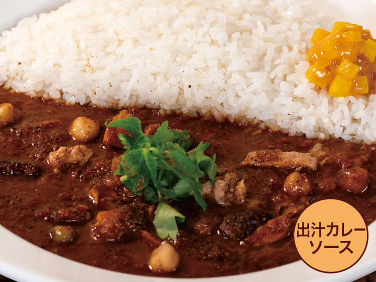 ツナと豆の出汁カレー