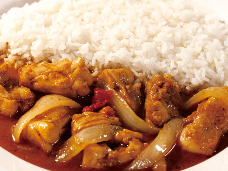 ごろごろチキンスープカレー