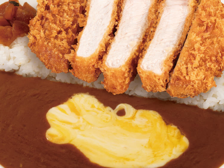 超厚切りリブロースかつカレー トッピングチーズ