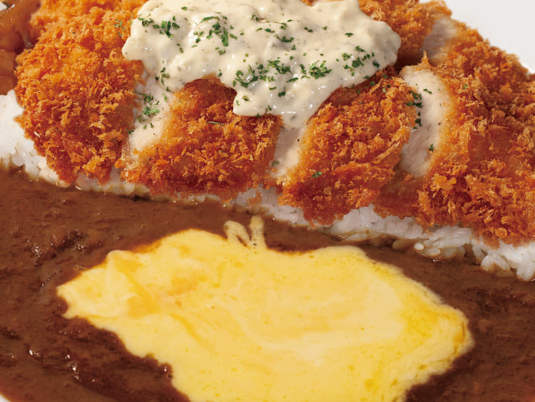 ささみかつ欧風ビーフカレー　トッピングチーズ