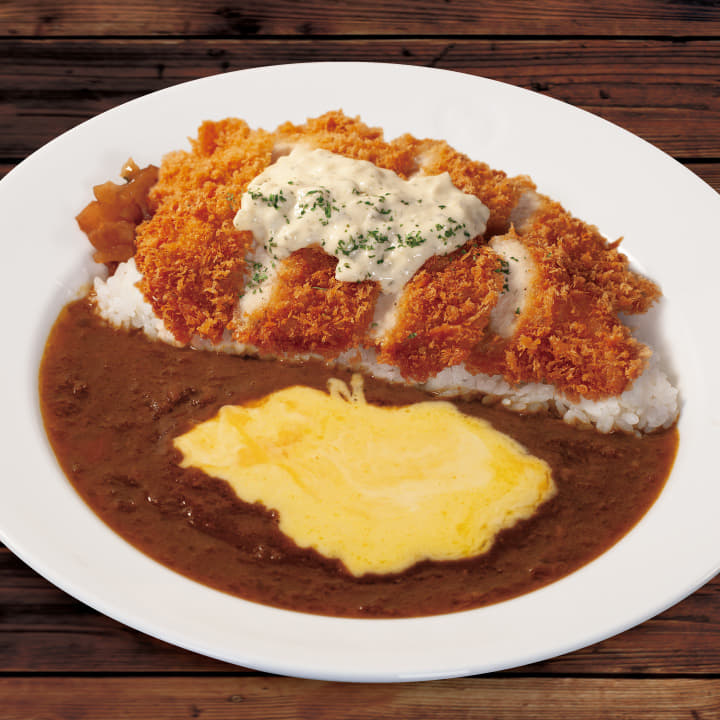 ささみかつ欧風ビーフカレー　トッピングチーズ