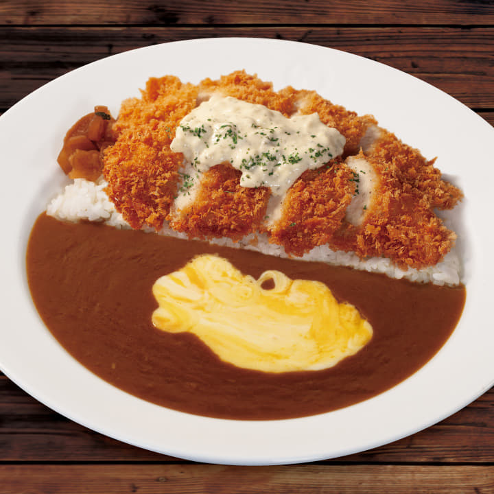 ささみかつカレー　トッピングチーズ