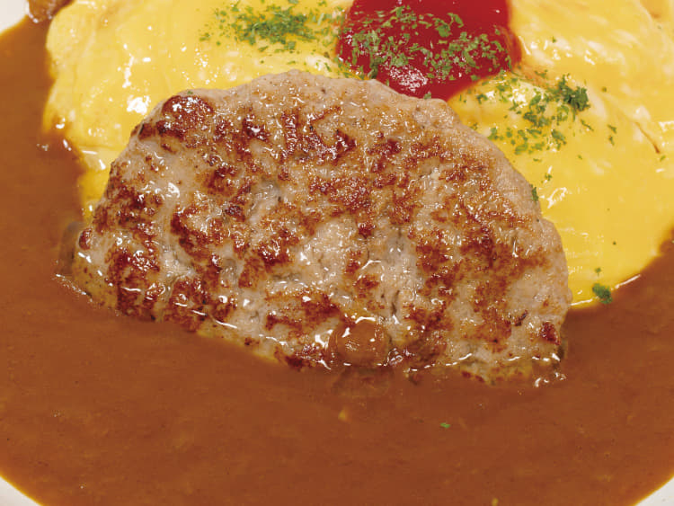 ハンバーグオムレツカレー