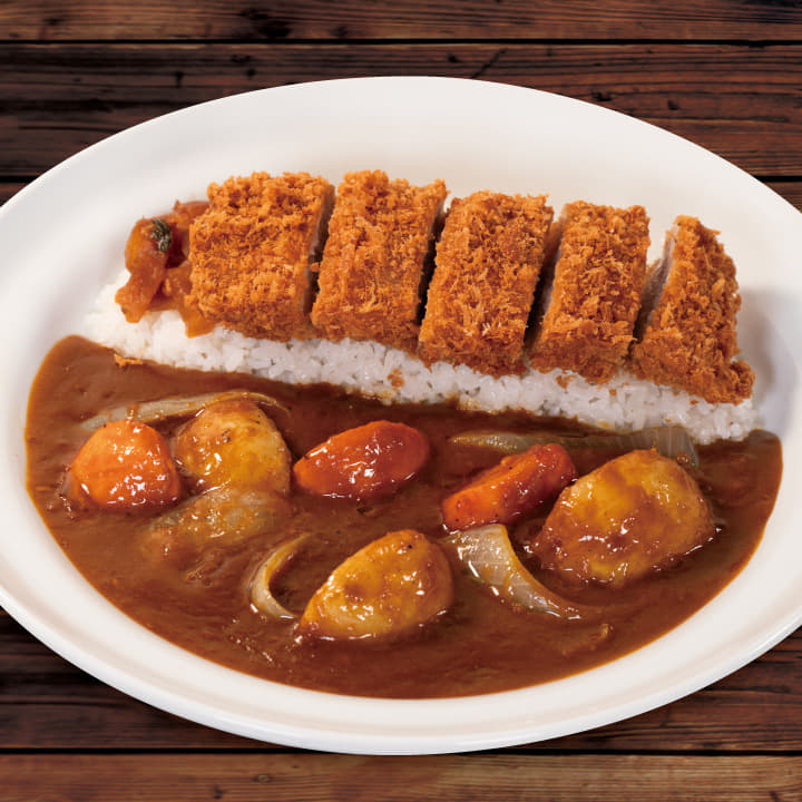 ごろごろ野菜ミルフィーユかつカレー