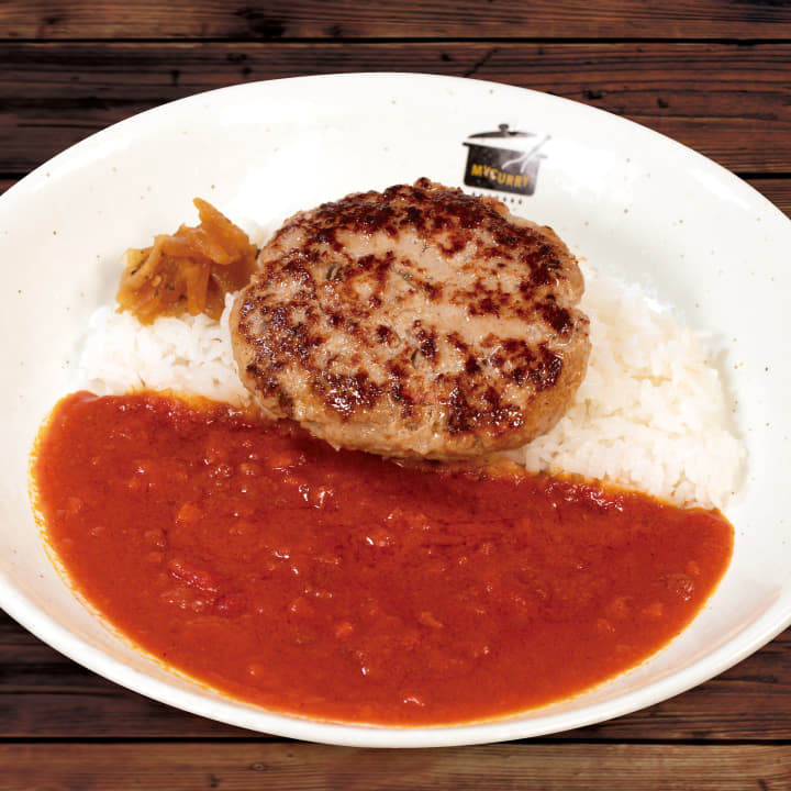 ネオトマトハンバーグカレー