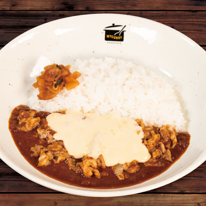 スパイスビーフチーズカレー