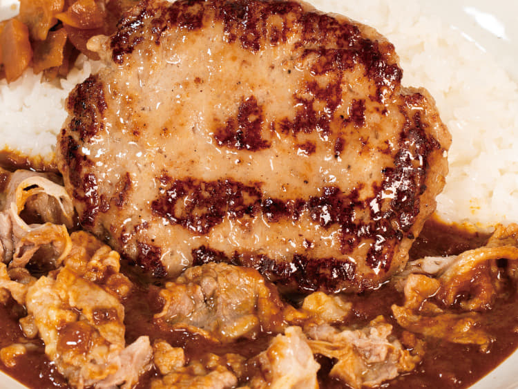 スパイスビーフハンバーグカレー