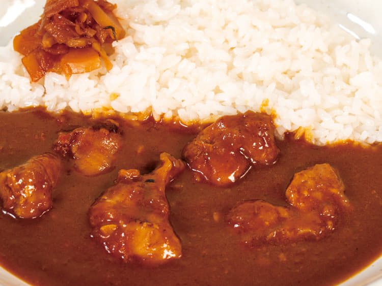 煮込みタンドリーチキンカレー