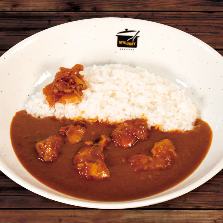 煮込みタンドリーチキンカレー