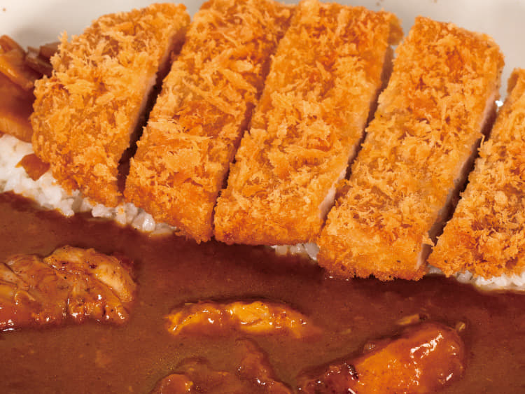 煮込みタンドリーチキンロースかつカレー