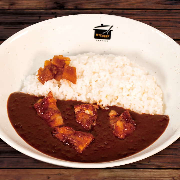 煮込みタンドリーチキンスパイシーカレー