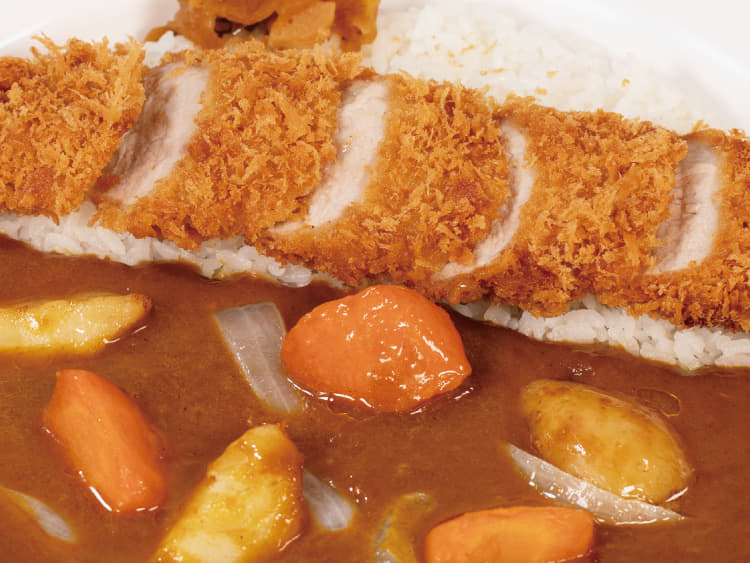 ごろごろ野菜“国産雪国育ち”丸太ヒレかつカレー