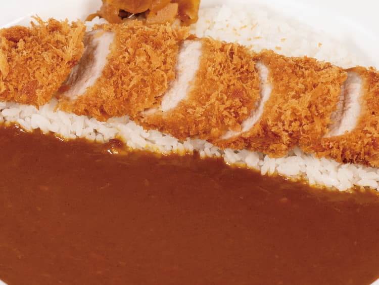 “国産雪国育ち”丸太ヒレかつカレー