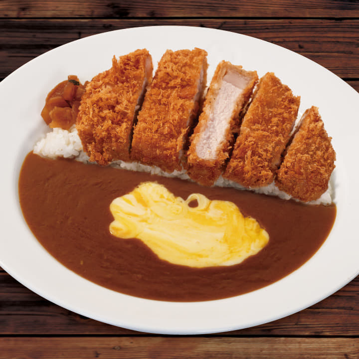 国産雪国育ちロースかつカレー　トッピングチーズ
