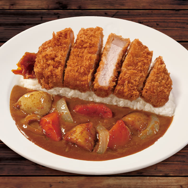 ごろごろ野菜国産雪国育ちロースかつカレー