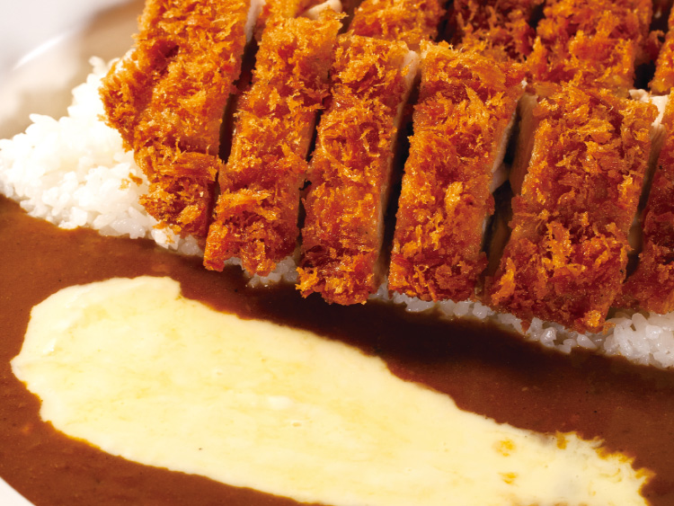 ジャンボチキンかつチーズカレー