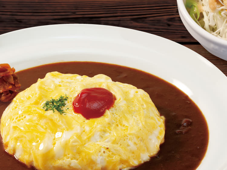 【プレーン】モーニングオムレツカレー
