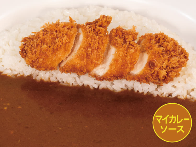 【マイカレーソース】ムネかつカレー