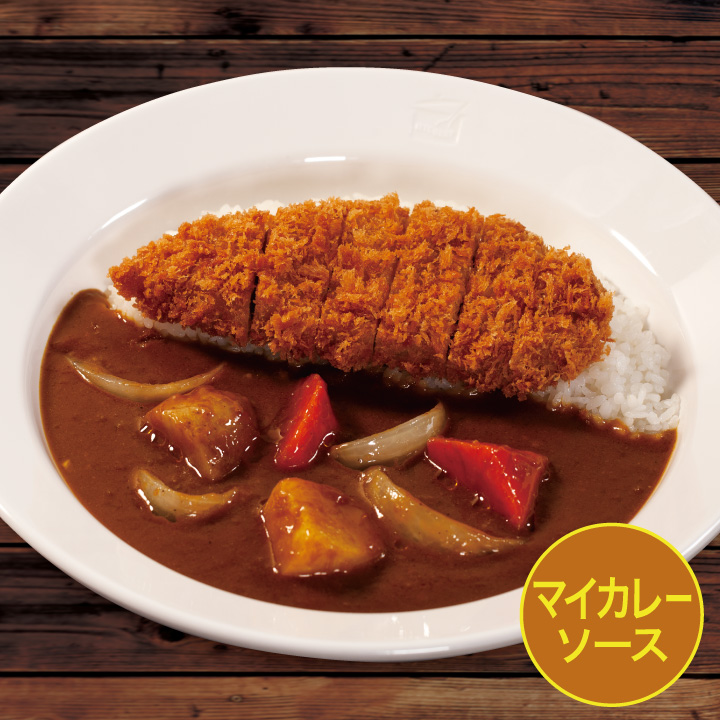 【マイカレーソース】ロースかつカレー