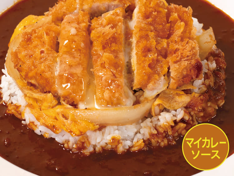 【マイカレーソース】ロースかつ煮カレー