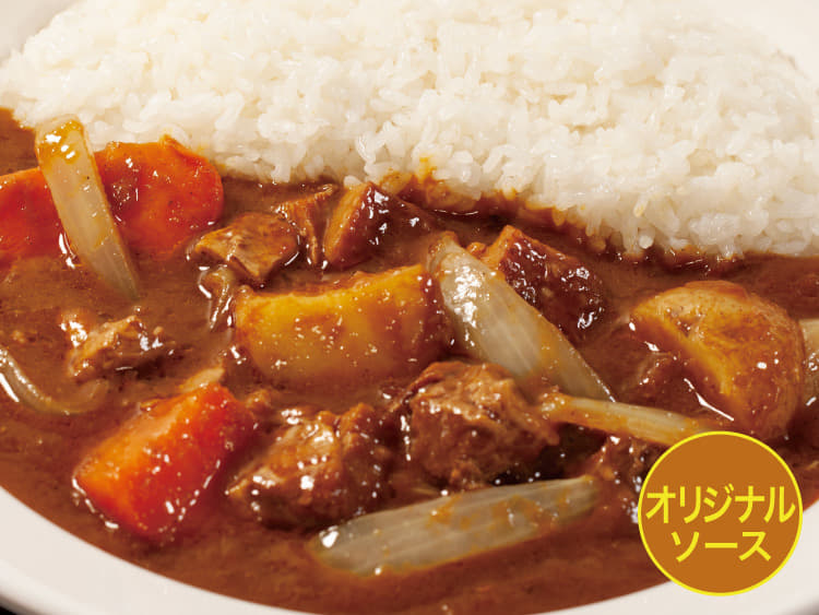 【オリジナルソース】ダブル豚角煮にんじゃがカレー