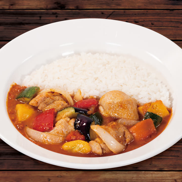 チキンラタトゥイユカレー