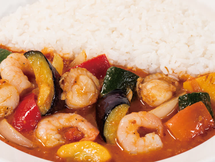 海鮮ラタトゥイユカレー