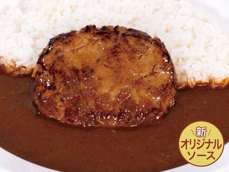 【オリジナルソース】煮込みハンバーグカレー