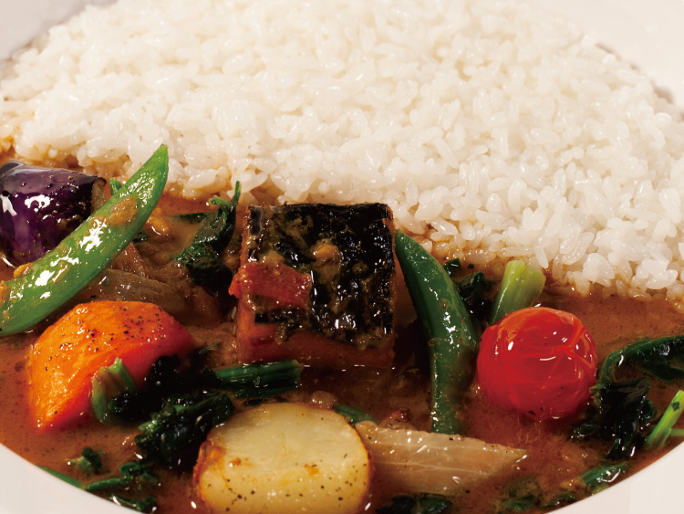 8種の野菜スープカレー
