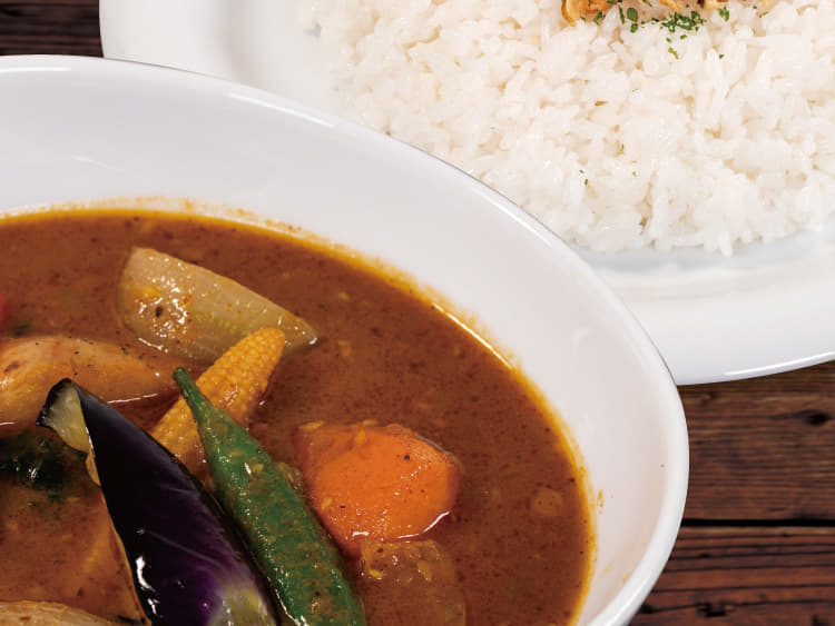 8種野菜のスープカレー