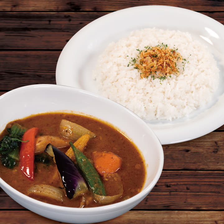 ８種野菜のスープカレー