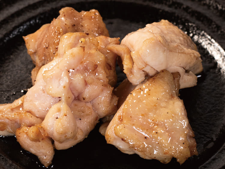 トッピング煮込みチキン