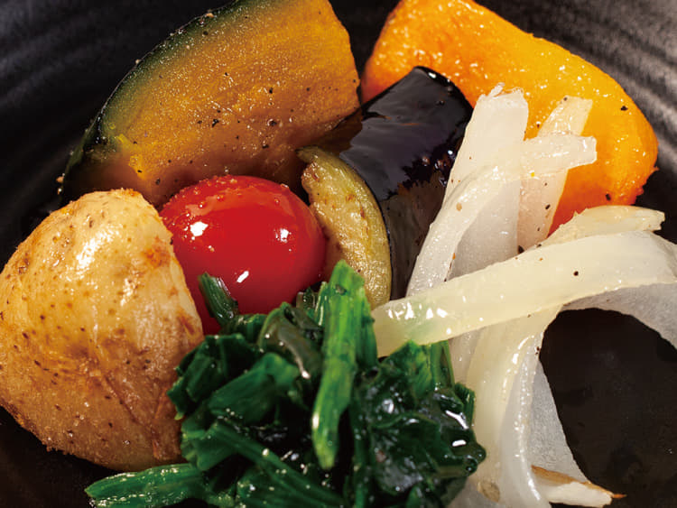 トッピング彩り野菜