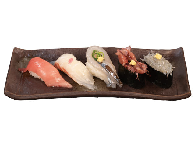 本鮪と春のごちそう５貫盛り