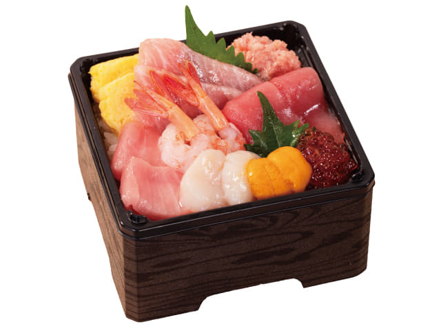 豪華本鮪三昧丼