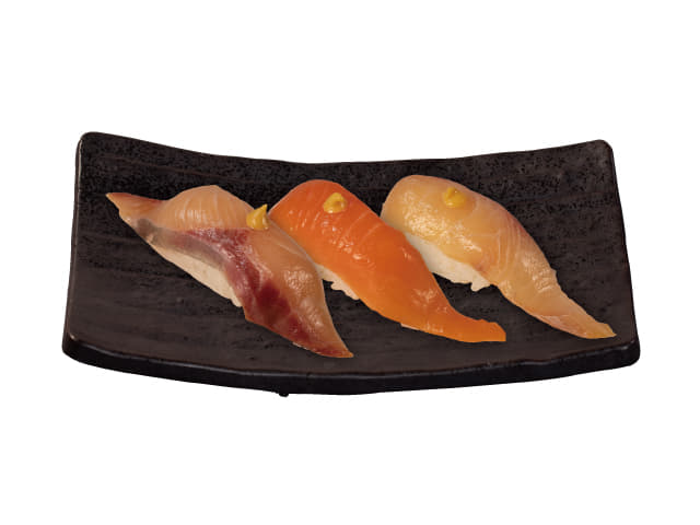 島寿司風漬け寿司３貫盛り