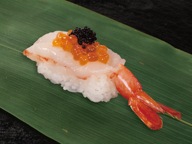 赤エビいくらビア
