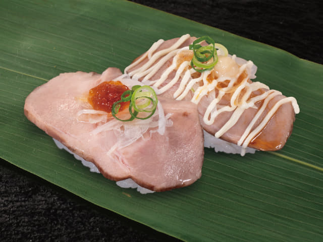 ローストポークの食べ比べ
