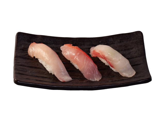 日替わり白身３貫盛り