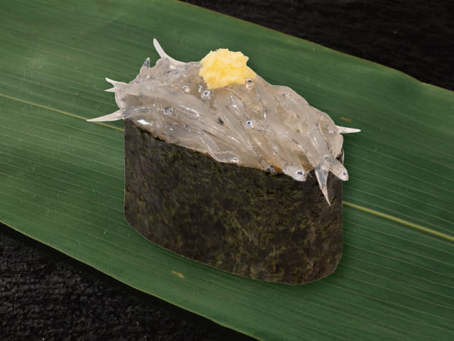 静岡県駿河湾産！生しらす軍艦(１貫)