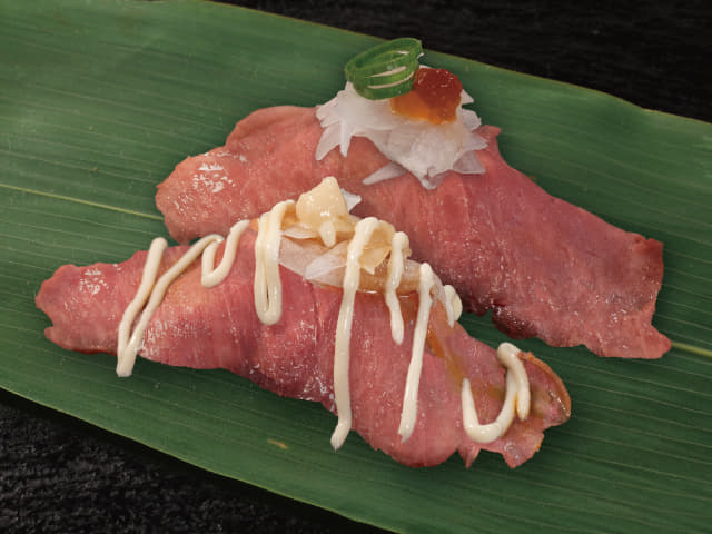 ローストビーフの食べ比べ